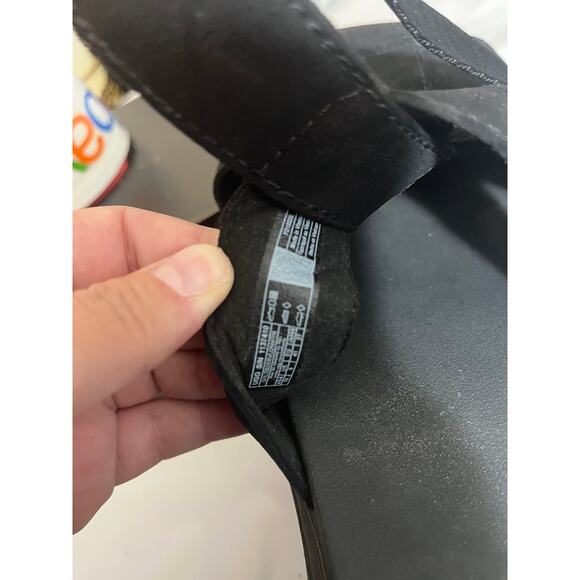 UGG ASHTON STRAPPY BLACK PLATFORM GLADIATOR SANDALS WOMENS SIZE 10 - Picture 7 of 7